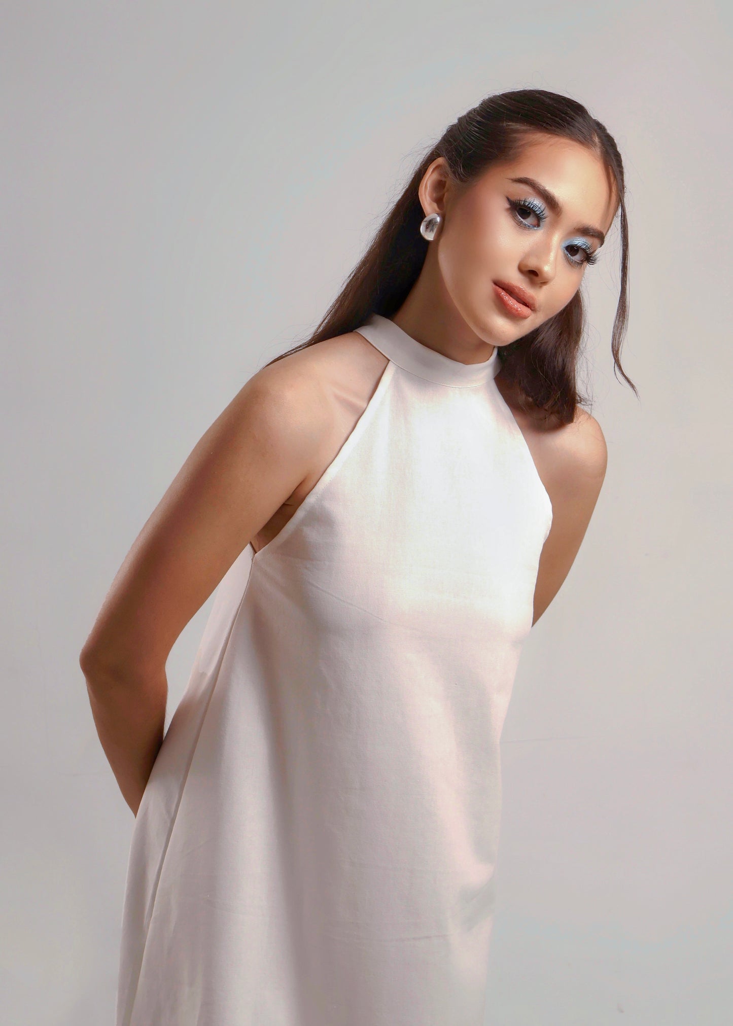Alba Dress in White